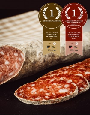 Llonganissa tradicional Osona - Premiada millor de Catalunya 2019 i 2026